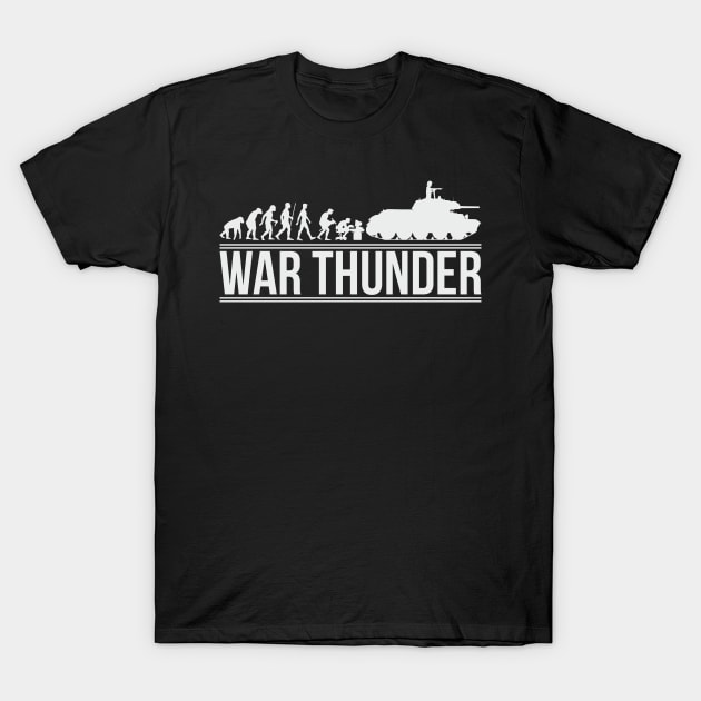 War Thunder Tank evolution T-34 T-Shirt by FAawRay